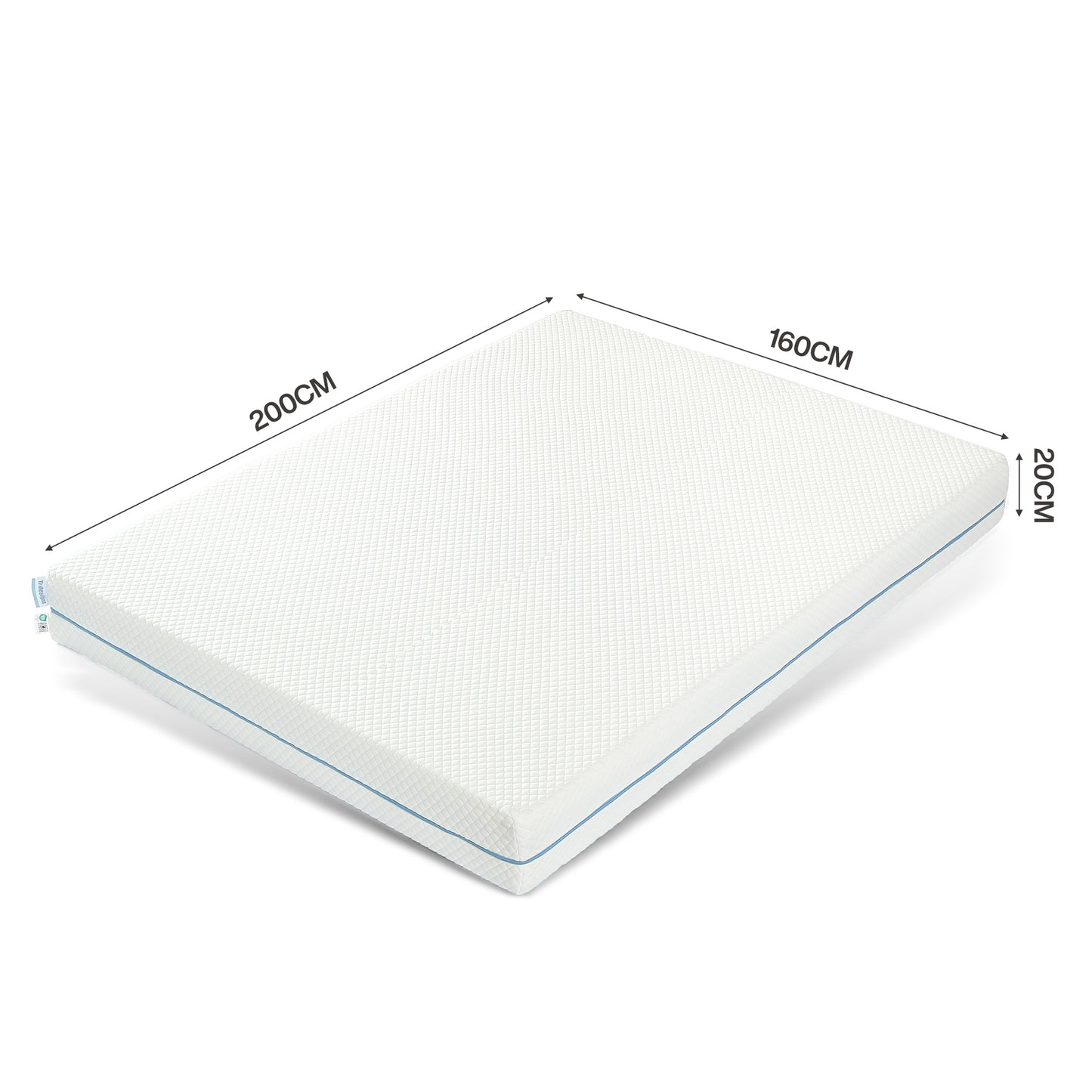 Matras – Bedmatras – Slaapmatras – Foam Matras – Comfortmatras – 90x200 cm / 140x200 cm – 7-Zones Orthopedisch – Afneembare Wasbare Cover
