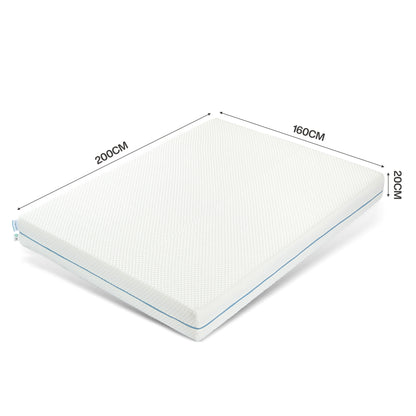 Matras – Bedmatras – Slaapmatras – Foam Matras – Comfortmatras – 90x200 cm / 140x200 cm – 7-Zones Orthopedisch – Afneembare Wasbare Cover