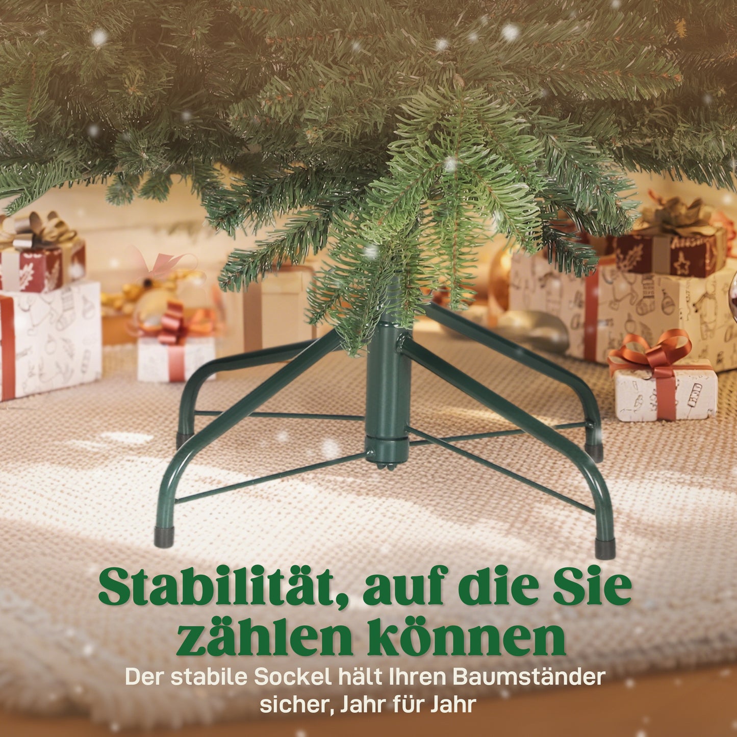 Kunstkerstboom – Nepkerstboom – Kerstboom Kunst – Kunstige Kerstboom – Valse Kerstboom – 180 cm Hoog – Brandvertragend PVC En Metaal