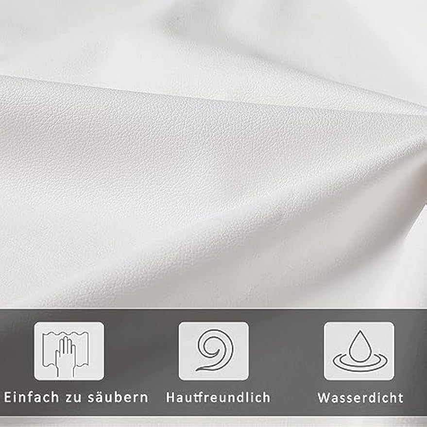 Boxspringbed – Boxspring – Bed – Tweepersoonsbed – Gestoffeerd Bed – LED-verlichting – Opbergruimte 32,5 cm – PU Leder