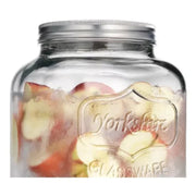 Dispenser - Drankdispenser - Organisatiedispenser - Glazen drankdispenser - 8L - Transparant Wit