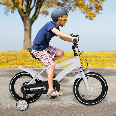 Kinderfiets - 14 Inch - Spelen - Buiten - Wit
