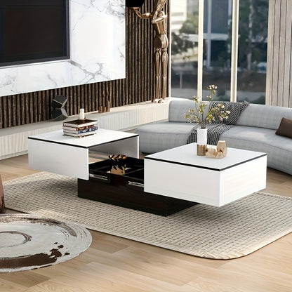 Bankstel – Zitbank – Sofa – Slaapbank – Loungeset – Modern Wit – Uitklapbare Tafel – Opbergruimte – Lichtgewicht Bamboe Kunststof