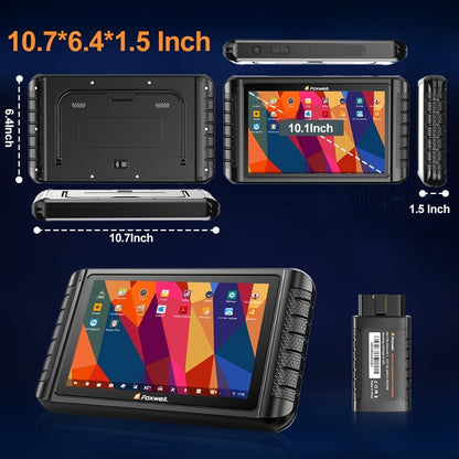 OBD2 Diagnoseapparaat – Autoscanner – Auto Diagnosetool – Foutcode Lezer – Auto Scanner – Draadloos Met USB Stroomvoorziening – 35+ Resetfuncties & Gratis Updates
