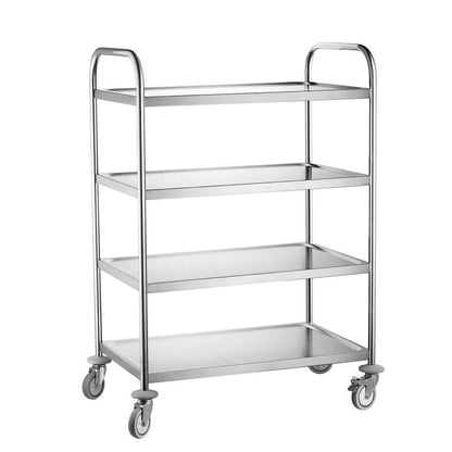 Steel Waiter's Trolley with 4 Shelves - Hendi 810118