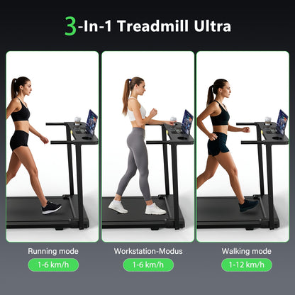 Inklapbare Loopband – Hardloopband – Fitnessband – Wandelband – Home Gym – 2.0 PK Motor – 12 Snelheden & LED Display