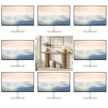 Console Tafel – Sofa Tafel – Haltafel – Smalle Tafel – Binnenkomsttafel – 160 cm Lang – Stevig Getinte Donkerbruine Afwerking