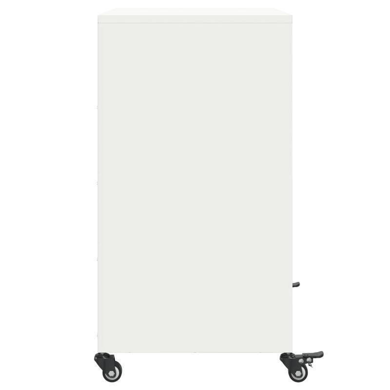 Practical And Detachable Steel Sideboard Measuring 68X39X72 Cm.