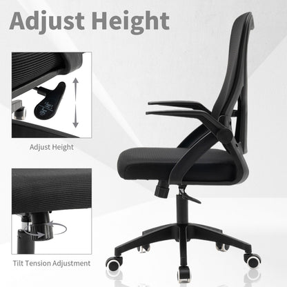Bureaustoel – Kantoorstoel – Computestoel – Werkstoel – Ergonomische Stoel – Beige Goud – PU Lederen Bekleding – Max Draagkracht 180 kg
