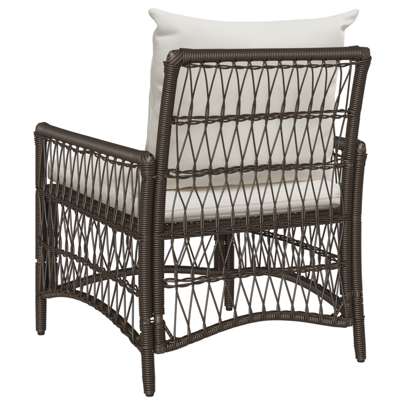 Tuinstoel Set – Gartenstuhl – Buitenstoel – Patio Stoel – Rattan Stoel – Met Kussen – 60x70x78 cm – Poly Rattan – Beige