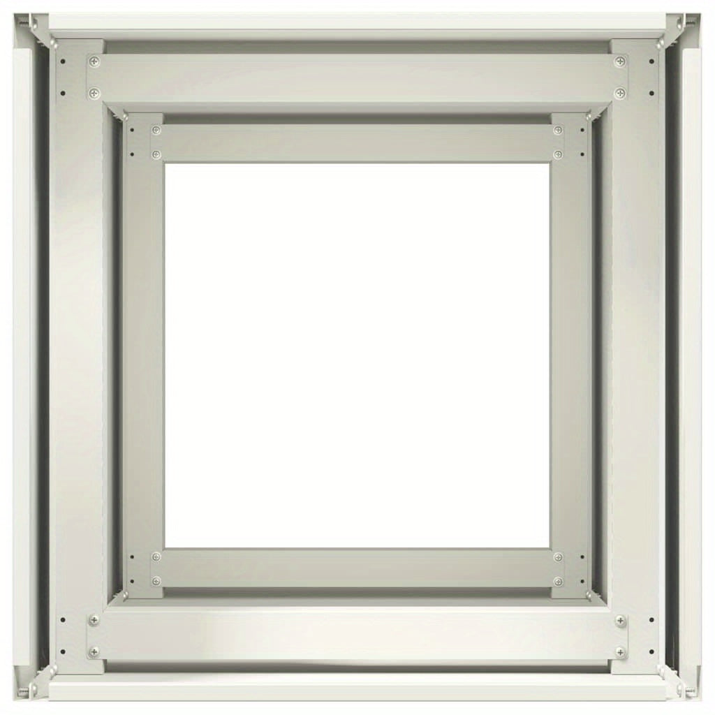 Plantenbak Steel – Plantenpot – Bloembak – Bloempot – Plantencontainer – Koudgewalst Staal – Wit – 40x40x80 cm – Duurzaam & Modern Design
