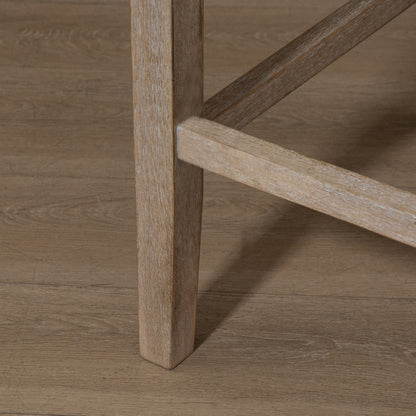 HOMCOM Set of 2 Bar Stools with Backrest, Featuring Button Tufting, Made of Solid Wood, Including Footrest, Dimensions 47 Cm X 50 Cm X 101 Cm, Gray And Natural.