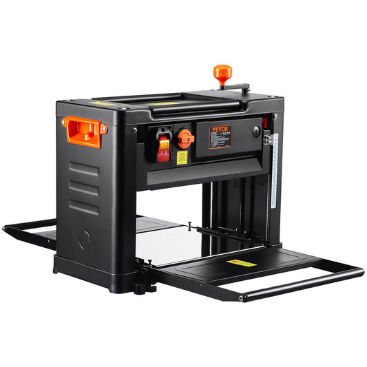 Schaafmachine – Diktebank – Houtfrees – Schaafbank – Benchtop Schaafmachine – 33 cm Breed Werkblad – 2000W Motor Met 2 Snelheden
