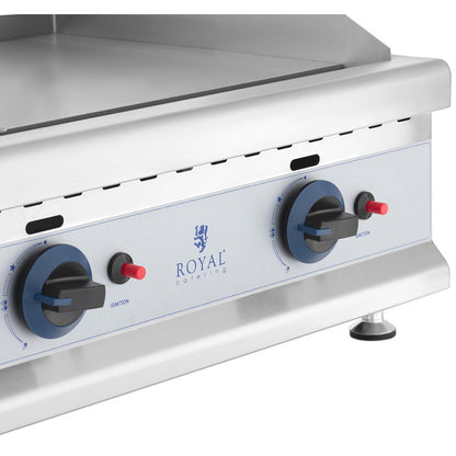 Gasbarbecue – Gas Grill – Buitenkeuken – Tafelbarbecue – Campingkooktoestel – RVS Materiaal – 74,5 x 40 cm Dubbele Platte – 2x 3100 W Vermogen