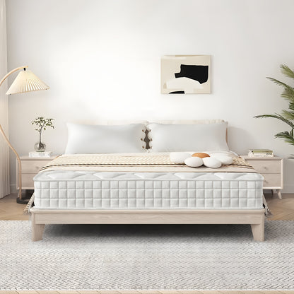 Gronfont Premium Pocket Spring Mattress 90x200cm/140x200cm/160x200cm | Orthopaedic 7-zone, Height 22cm, Breathable, Firmness Level H3, Mattress For Adults, Perfect Christmas Gift, Hypoallergenic, Top, Woven Fabric