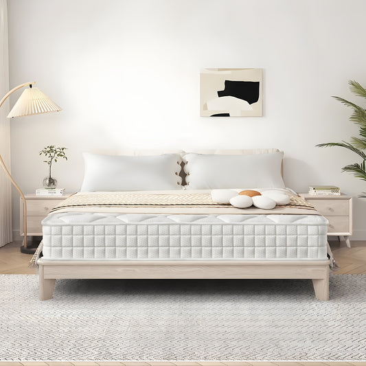 Gronfont Premium Pocket Spring Mattress 90x200cm/140x200cm/160x200cm | Orthopaedic 7-zone, Height 22cm, Breathable, Firmness Level H3, Mattress For Adults, Perfect Christmas Gift, Hypoallergenic, Top, Woven Fabric