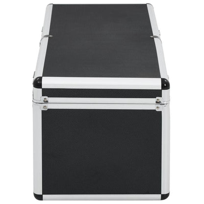 Opbergkoffer – Opbergkist – Gereedschapskoffer – Opbergbox – Opbergbak – Aluminium & ABS – Set Van 2 Met Slot & Verstevigde Hoeken