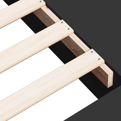 Bedframe – Bedbodem – Plattegrond – Slaapbank – Eenpersoonsbed – 160x200 cm – Multiplex Hout – Eenvoudig Demontabel
