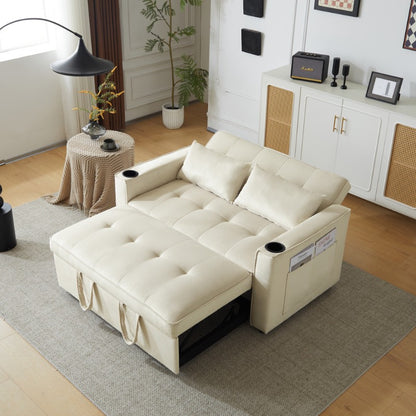 Slaapbank – Bedbank – Klapbank – Sofa Bed – Logeerbed – Ruimtebesparend Design – Duurzaam Niet-Houten Materiaal