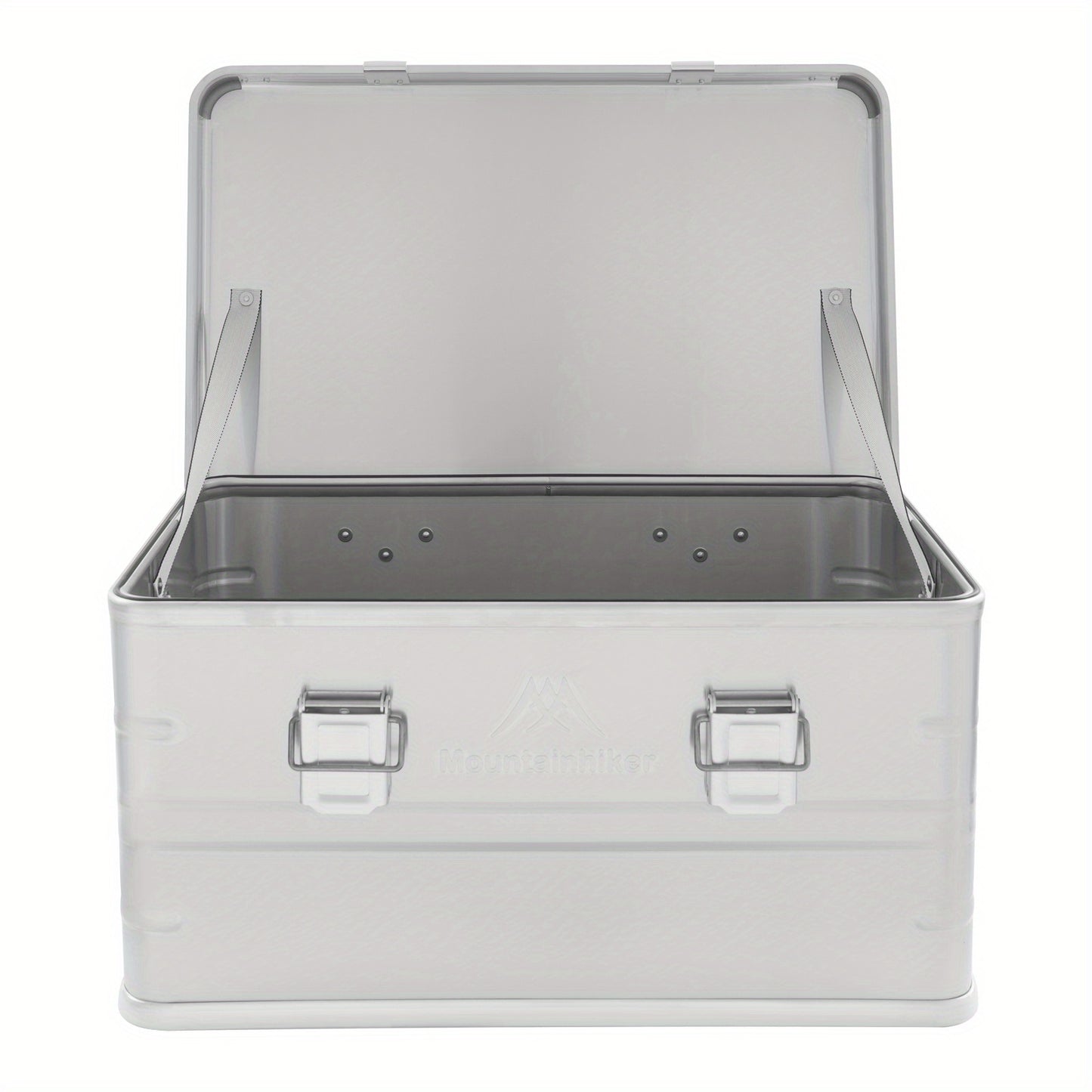 Opbergbox Aluminium – Opbergkist, Opbergdoos, Opbergcontainer, Opbergbak – Robuust & Sluitbaar – 50L Grote Inhoud, Weerbestendig