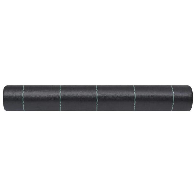 Zwaar Tuinwieddoek – Grondzeil – Onkruiddoek – Bodembedekker – Mulchfolie – Polypropyleen 2x150m – Ademend & Waterdoorlatend