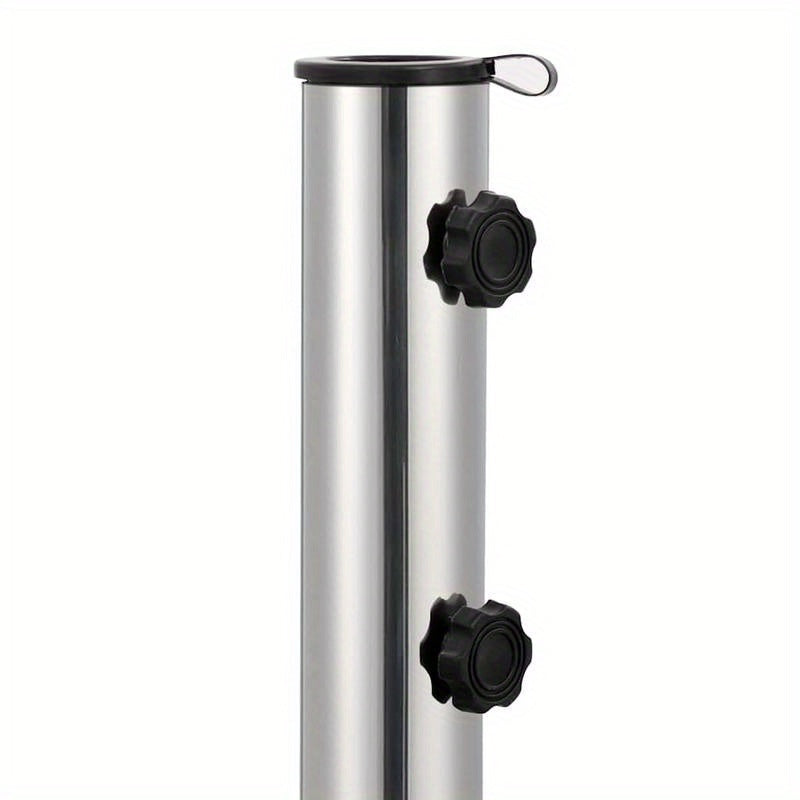 Parasolvoet – Parasolhouder – Kruisvoet – Parasolplaat – Parasolstandaard – Graniet Zwart – 30 kg Gewicht – Stevig Stalen Frame