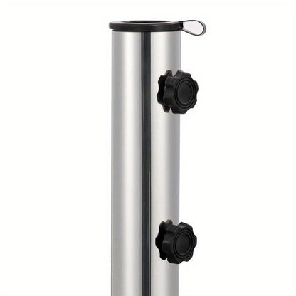 Parasolvoet – Parasolhouder – Kruisvoet – Parasolplaat – Parasolstandaard – Graniet Zwart – 30 kg Gewicht – Stevig Stalen Frame