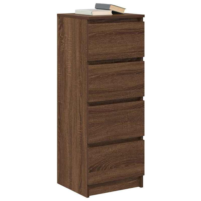Simple Sideboard, Spacious Storage Cabinet with Display Shelf, Suitable for Kitchen, Living Room, Stylish Furniture, Provides Additional Storage Space And Home Decoration, Ensures Safety. Dresser 37.5X35X99 Cm Particleboard B