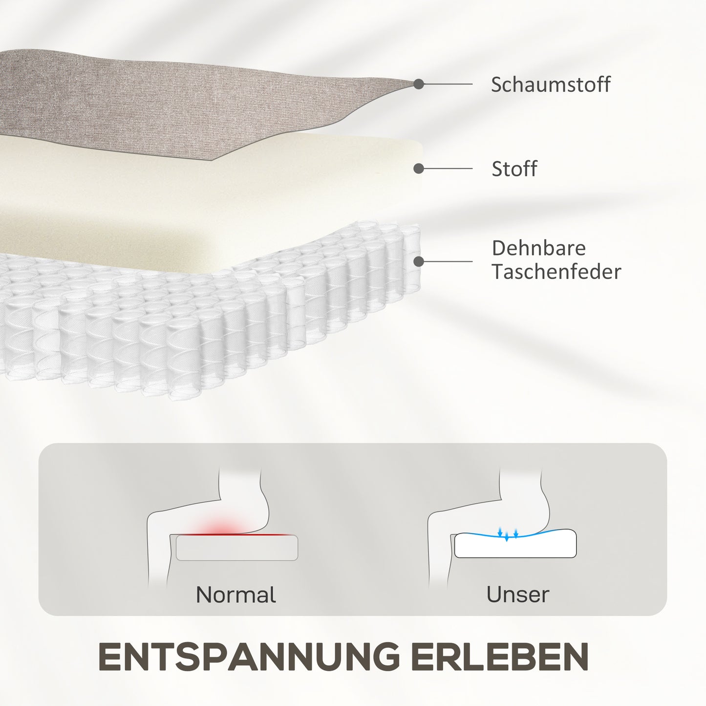 Massagestoel – Elektrische Relaxstoel – Massagefauteuil – Massagestoel met Liftfunctie – Elektrische Massagestoel Lichtbruin – 8 Vibratiepunten – 2 Afstandsbedieningen
