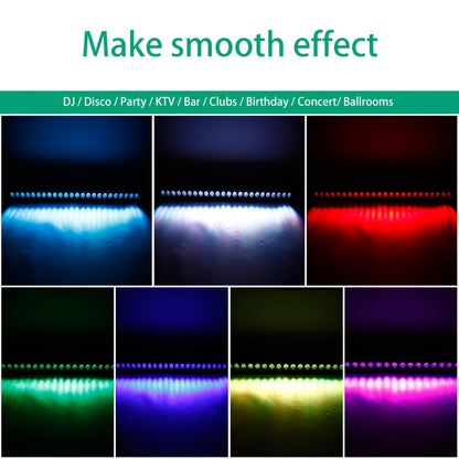 LED Disco Lamp – Discolamp – Feestverlichting – Podiumverlichting – DJ Licht – 2 Stuks 24 LED RGB – 120W Vermogen Met DMX Aansturing