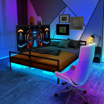 Stapelbed – Uittrekbed – 3-Slaapplaatsen Bed – Metaalbed – Ruimtebesparend Bed – Stabiel Metalen Frame – Veiligheidsrails – Eenvoudige Montage