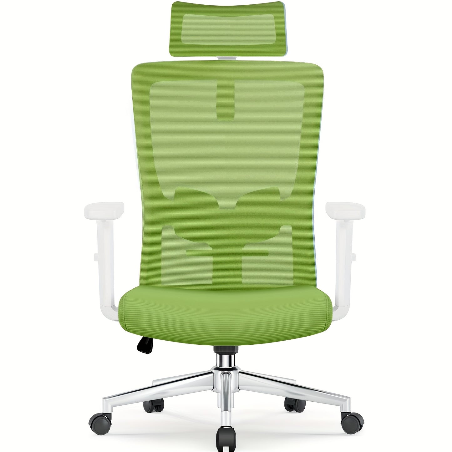 Bureaustoel – Ergonomische Stoel – Office Chair – Draaistoel – Bureaustoelen – Verstelbare Hoofdsteun – Lendensteun – 135° Kantelbaar – Geschikt Tot 180 Kg – Zwart
