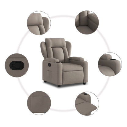 Vidaxl Electric Adjustable Armchair Electric Adjustable Armchairs Relaxation Armchair