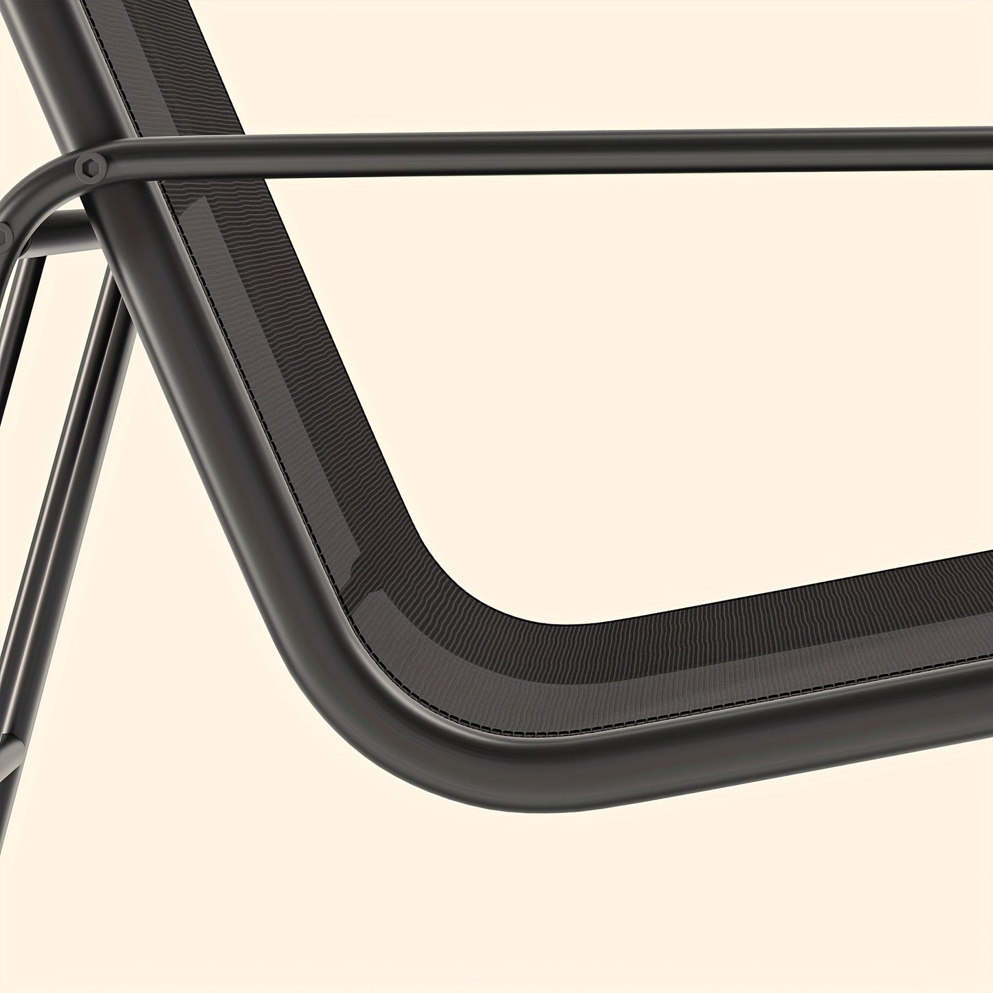 Tuinstoelset – Tuinstoelen – Balkonstoelen – Terrasstoelen – Tuinmeubelen – Snel Droogend Teslin – Duurzaam Metalen Frame Met Glazen Tafelblad