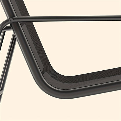 Tuinstoelset – Tuinstoelen – Balkonstoelen – Terrasstoelen – Tuinmeubelen – Snel Droogend Teslin – Duurzaam Metalen Frame Met Glazen Tafelblad