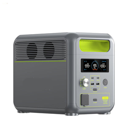 Draagbare Powerstation – Mobiele Energiebron – Noodstroom – Outdoor Accu – 1024Wh Capaciteit – 1200W Vermogen
