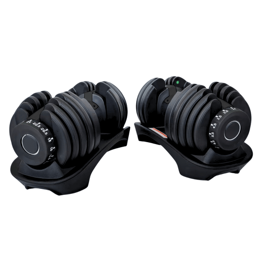 Adjustable Dumbbells 24Kg / 40Kg – Multi-Weight Adjustable Dumbbell Set with 15 / 17 Weight Levels – Compact Fitness Equipment for Strength Training & Home Workout – Ergonomic Grip – Multiple Colors