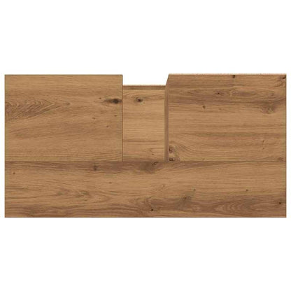 Waskastje – Onderkast – Badkamerkast – Opbergkast – Kast Voor Wastafel – Artisan Eikenhout – Compact 65x33x60 cm – Ruimtebesparend Ontwerp – Modern Minimalistisch