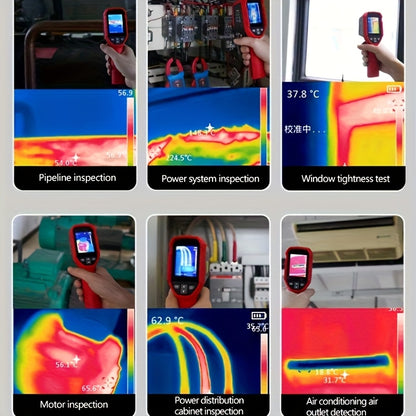 Thermal Camera – Warmtebeeldcamera – Infraroodcamera – Warmtemeter – Temperatuurmeter – 120x90 Resolutie – Temperatuurbereik -20°C tot 400°C