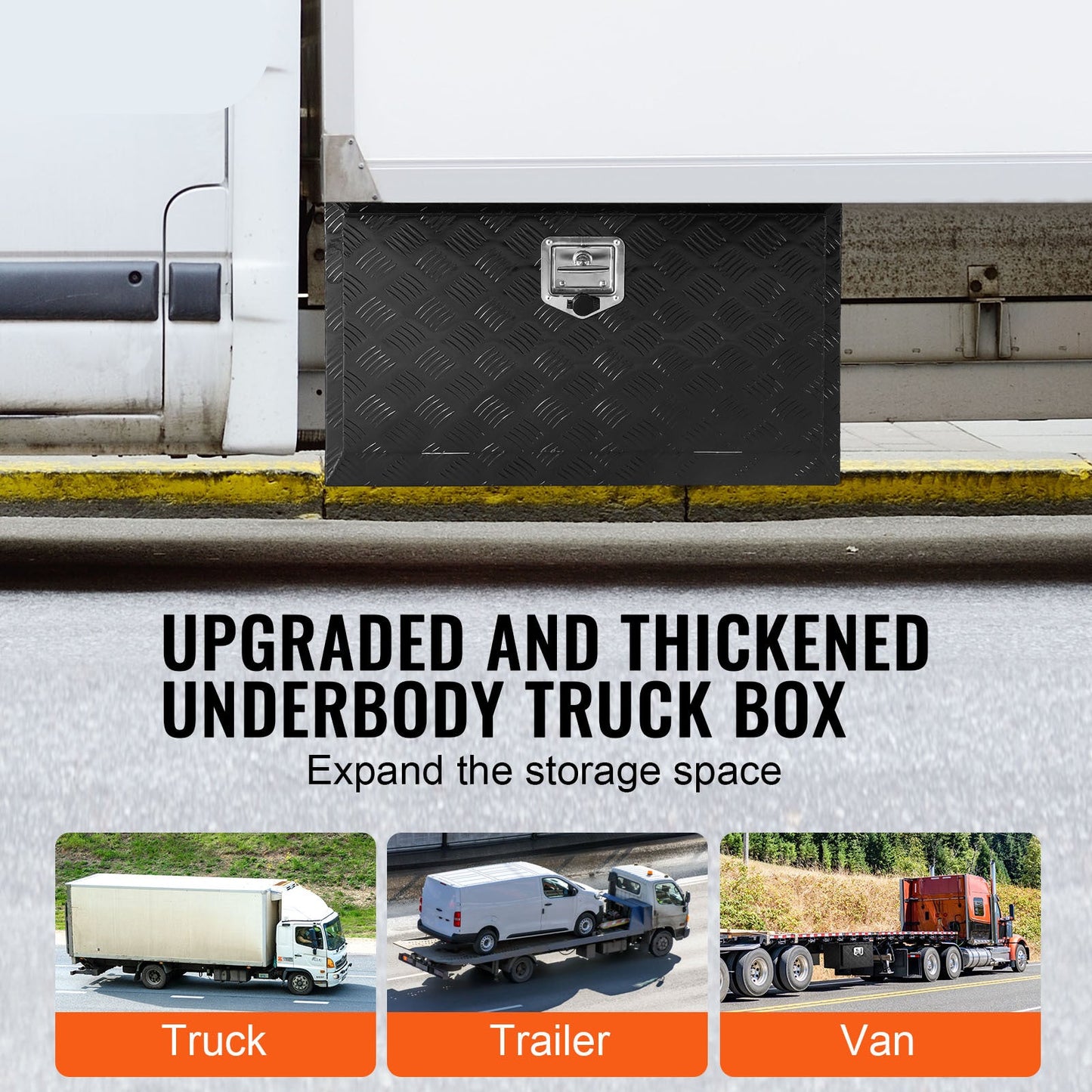 Aluminium Opbergdoos – Opbergbox – Gereedschapskist – Toolbox – Opslagbox – Waterdicht – Robuust Aluminium 76x35,5x40,5 cm