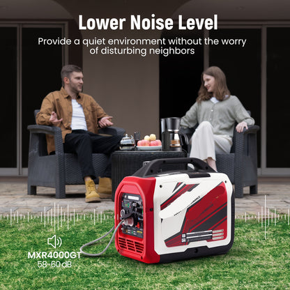 Invertergenerator – Draagbare Generator – Benzine Generator – LPG Generator – Stille Generator – 3,5 kW Vermogen – 24 Kg Gewicht