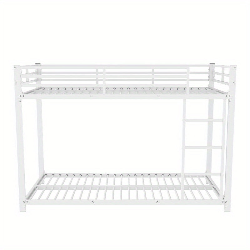 Metalen Stapelbed – Stapelbed – Bunk Bed – Metalen Bedden – 90x200 Cm – Stevig Metaal – Klassiek Wit