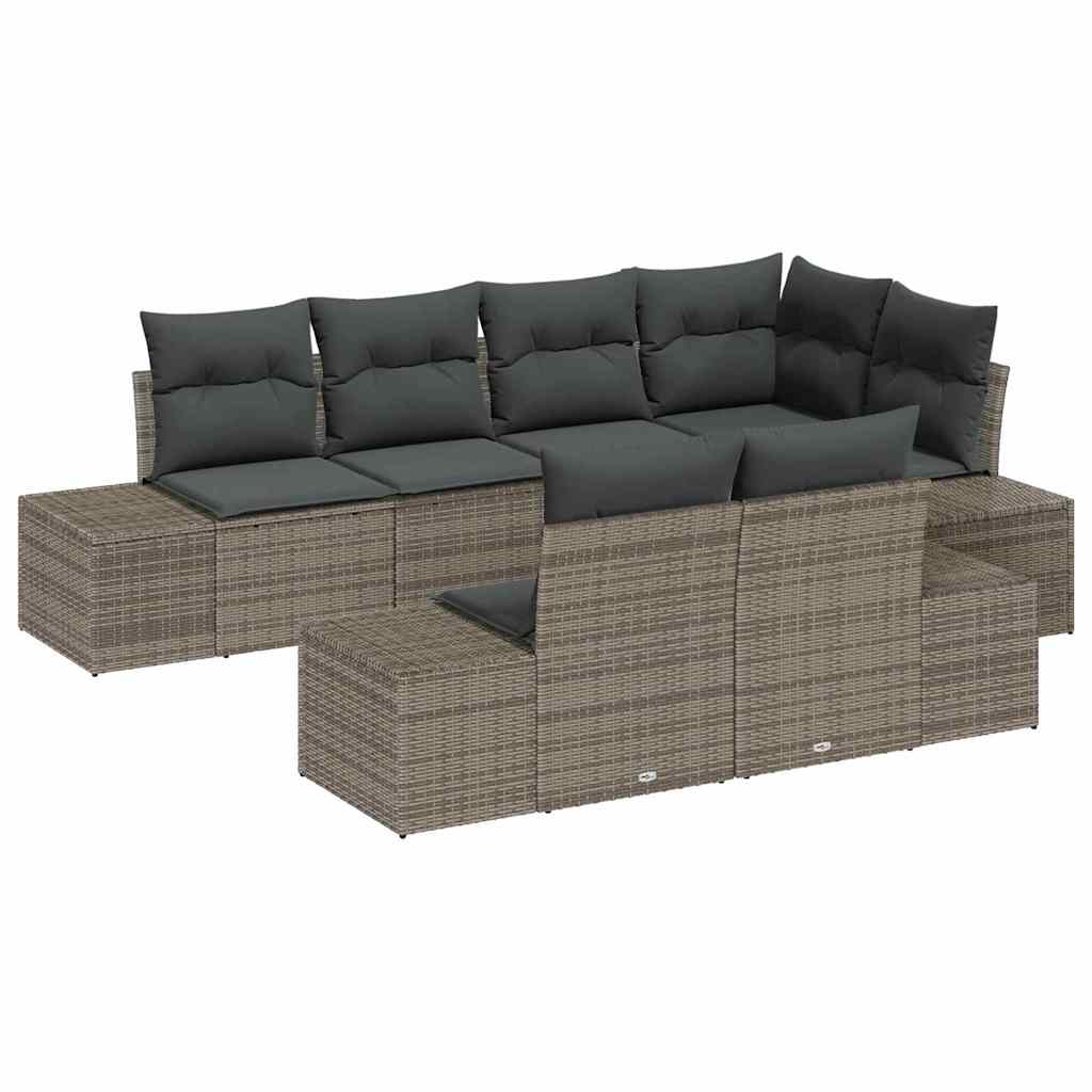 Vidaxl Modular Garden Sofa Outdoor Sectional Bench