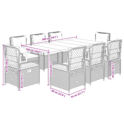 vidaXL tuinset tuinsets loungeset