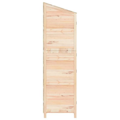Tuinhuisje – Buitenschuur – Tuinschuur – Berging – Opberghuis – Massief Vurenhout – 102x52x174,5 cm – Weerbestendig Design