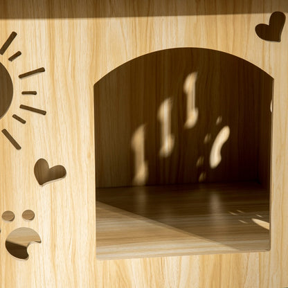 Houten Hondenhok – Hondenhuis – Huisdier Shelter – Buitenkennel – Dierenhok – Groot Formaat – Verhoogde Vloer & Weerbestendig Dak – Geschikt Voor Kleine En Grote Honden