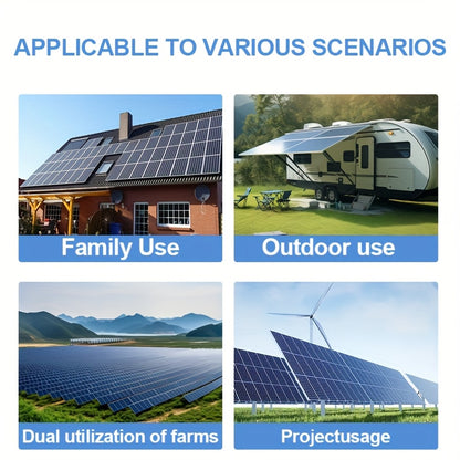 Micro-omvormer – Micro Inverter – Zonnepaneel Omvormer – Solar Omvormer – Zonne-energie Omvormer – 400W Vermogen – WiFi Monitoring – IP67 Waterdicht