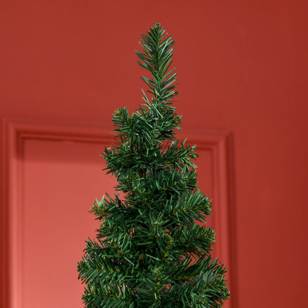 Kunstkerstboom – Nepboom – Kerstboom – Kunstboom – Dennenboom – 2,1 Meter Hoog – Groen PVC Met 631 Takken
