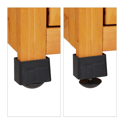Bureau – Bureautafel – Computertafel – Werkplek – Laptoptafel – Scandinavisch Wit – 100x73x45 cm – 2 Lades