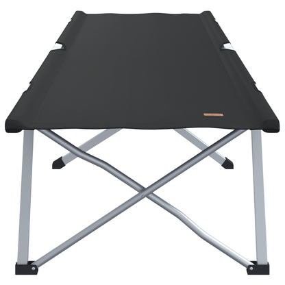 Campingstoel – Vouwstoel – Klapstoel – Kampeerstoel – Visstoel – Aluminium Frame – 600D Oxford Stof – Inklapbaar – Zwart